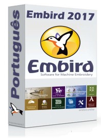 Embird 2017 em Portugu�s + Instala��o remota