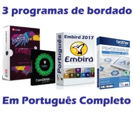 Programas Wilcom E4.2h + Embird 2017 BR - Pedesign11