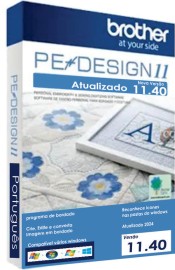 Brother Pedesign 11.40 Portugu�s completo + Instala��o