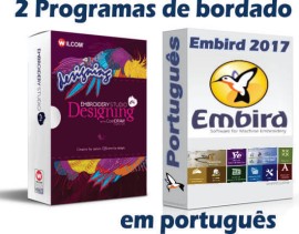 Programas Wilcom E4.2h + Embird 2017 BR + Instala��o